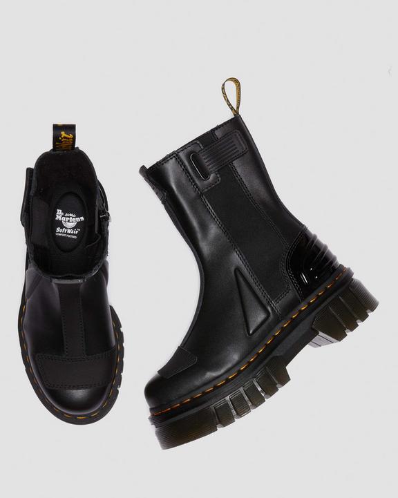 Audrick Alternative Leather Chelsea Hi Platform Boots
