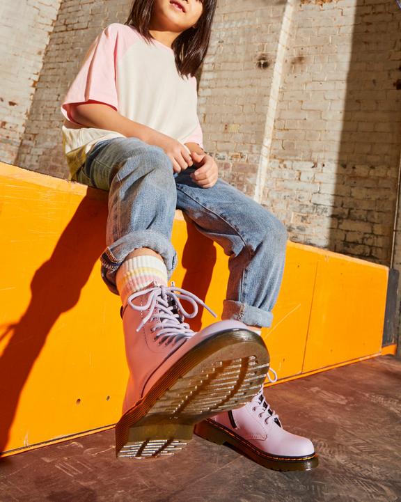 Junior 1460 Softy T Leather Lace Up Boots