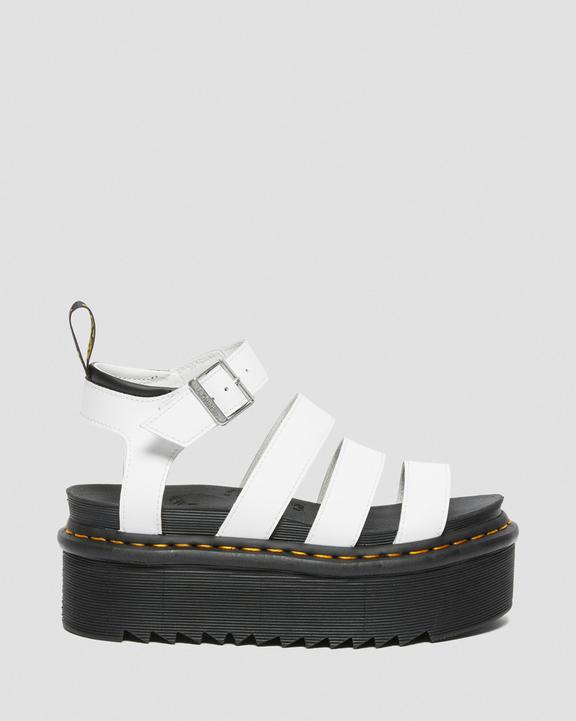 Blaire Hydro Leather Platform Strap Sandals