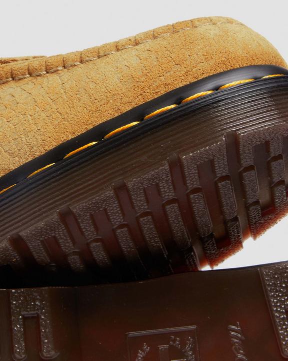 Adrian Snaffle Repello Emboss Suede Kiltie Loafers