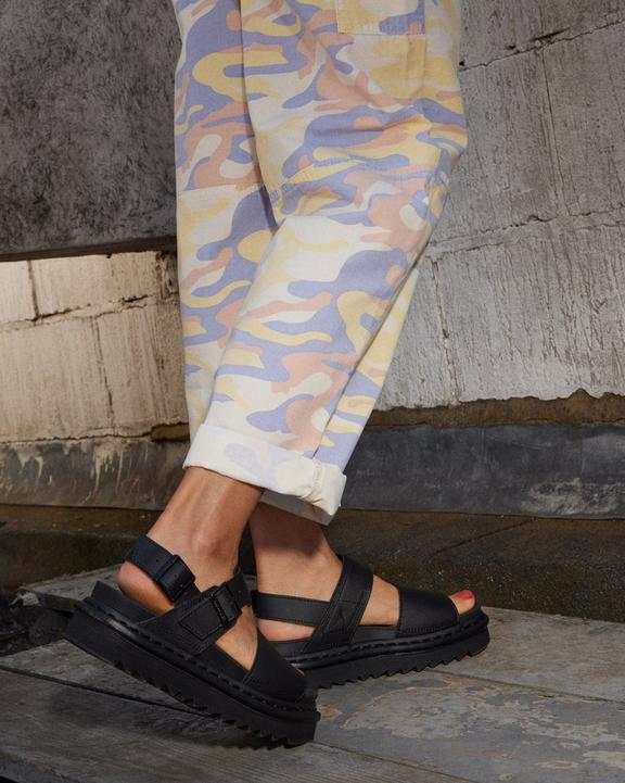 Voss Women's Leather Strap Sandals