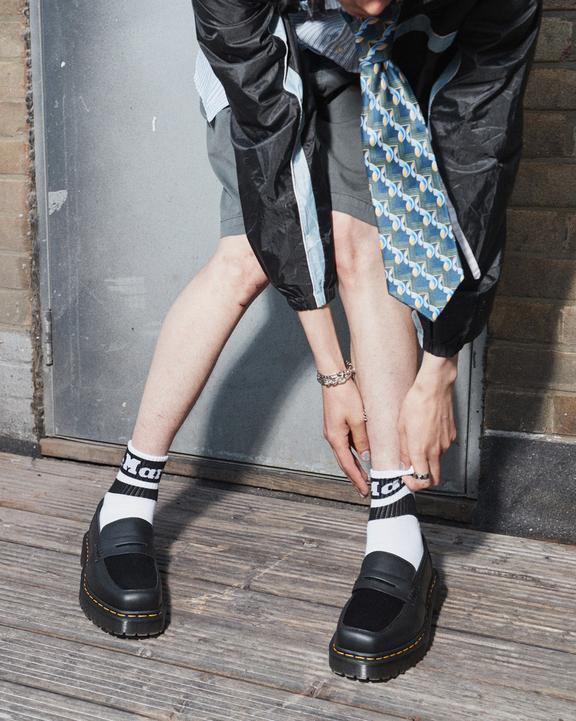 Penton Bex Square Toe Hair-On & Leather Loafers