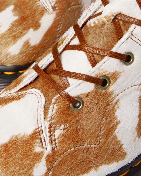 Church Hair-On Cow Print Monkey Boots
