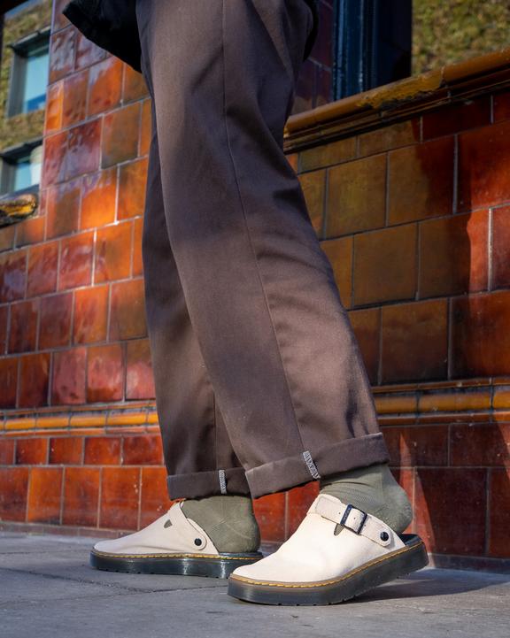 Carlson Suede Casual Slingback Mules