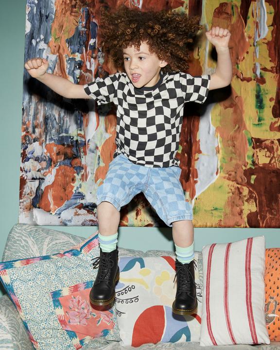 Junior 1460 Softy T Leather Lace Up Boots