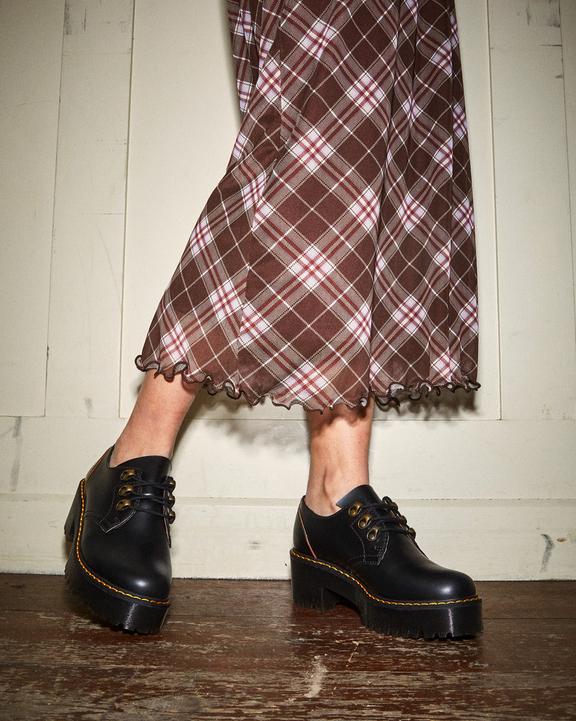 Leona Lo Vintage Smooth Leather Heeled Shoes