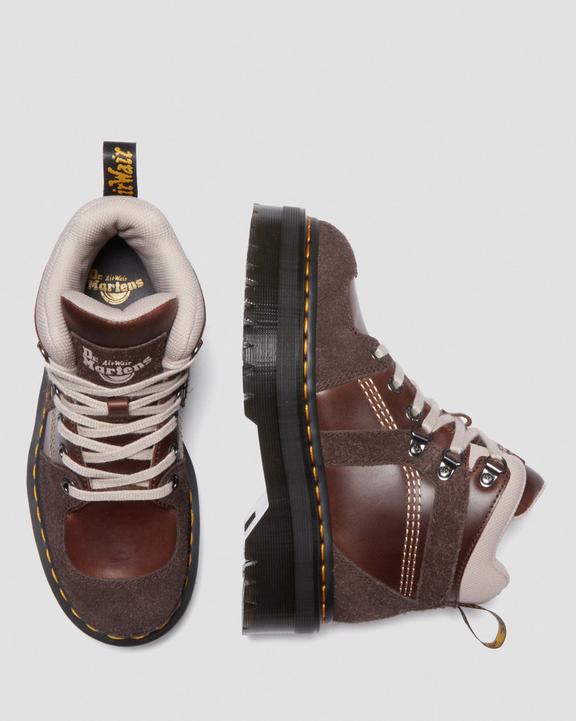 Zuma Leather & Suede Hiker Style Boots