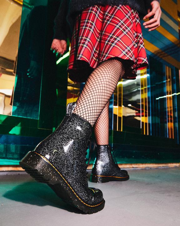 Youth 1460 Glitter Lace Up Boots