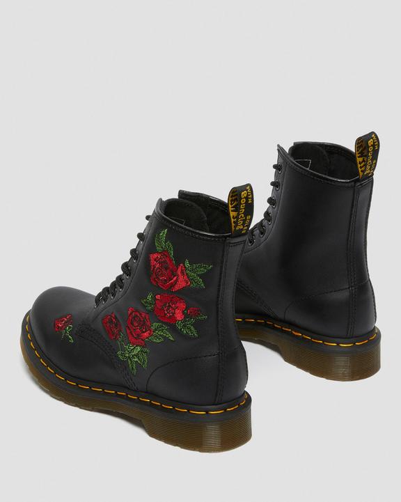 1460 Vonda Floral Leather Lace Up Boots