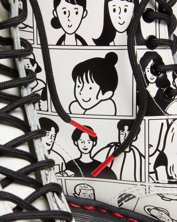 1460 Pride with Fuyuki Kanai Leather Lace Up Boots