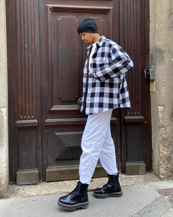 Jadon Boot Smooth Leather Platforms