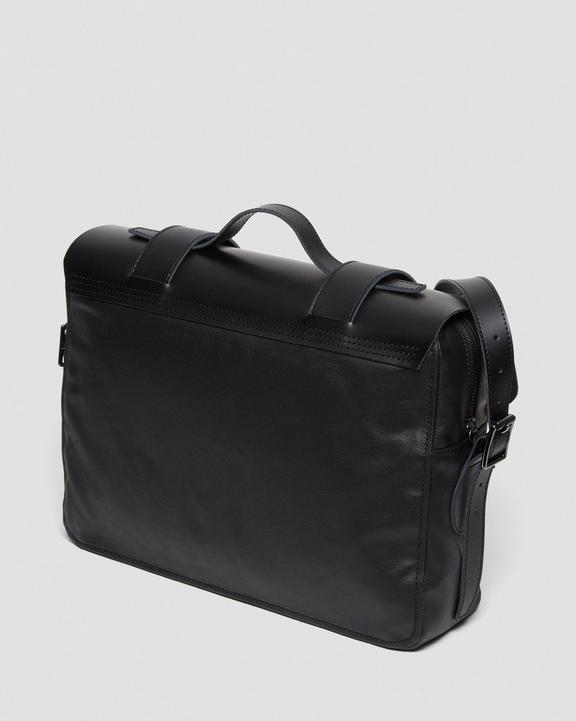 Leather & Canvas Messenger Bag