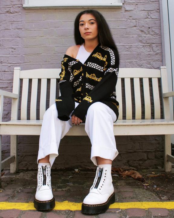 Sincalir Milled Nappa Leather Platform Boots