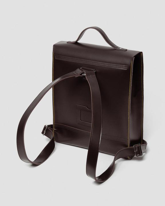 Leather Box Backpack