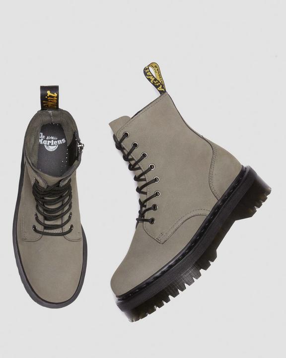 Jadon Boot Milled Nubuck Platforms