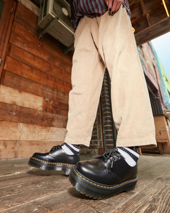 1461 Smooth Leather Platform Shoes