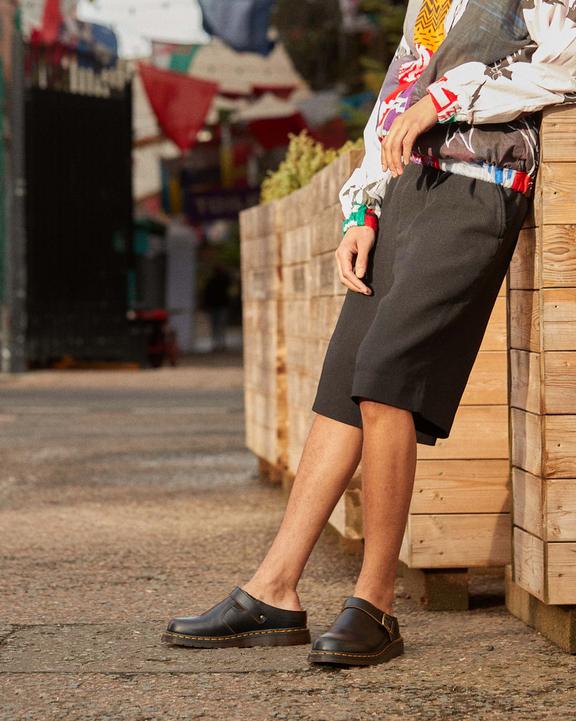 Isham Vintage Smooth Leather Slingback Mules