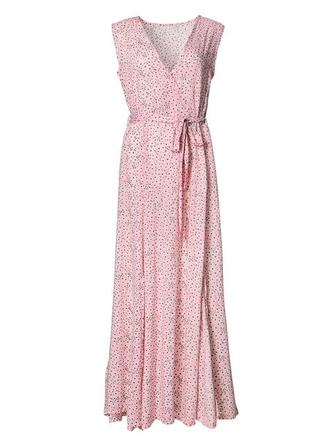 Mystery Floral Boho Maxi Dress - YOUXIZT