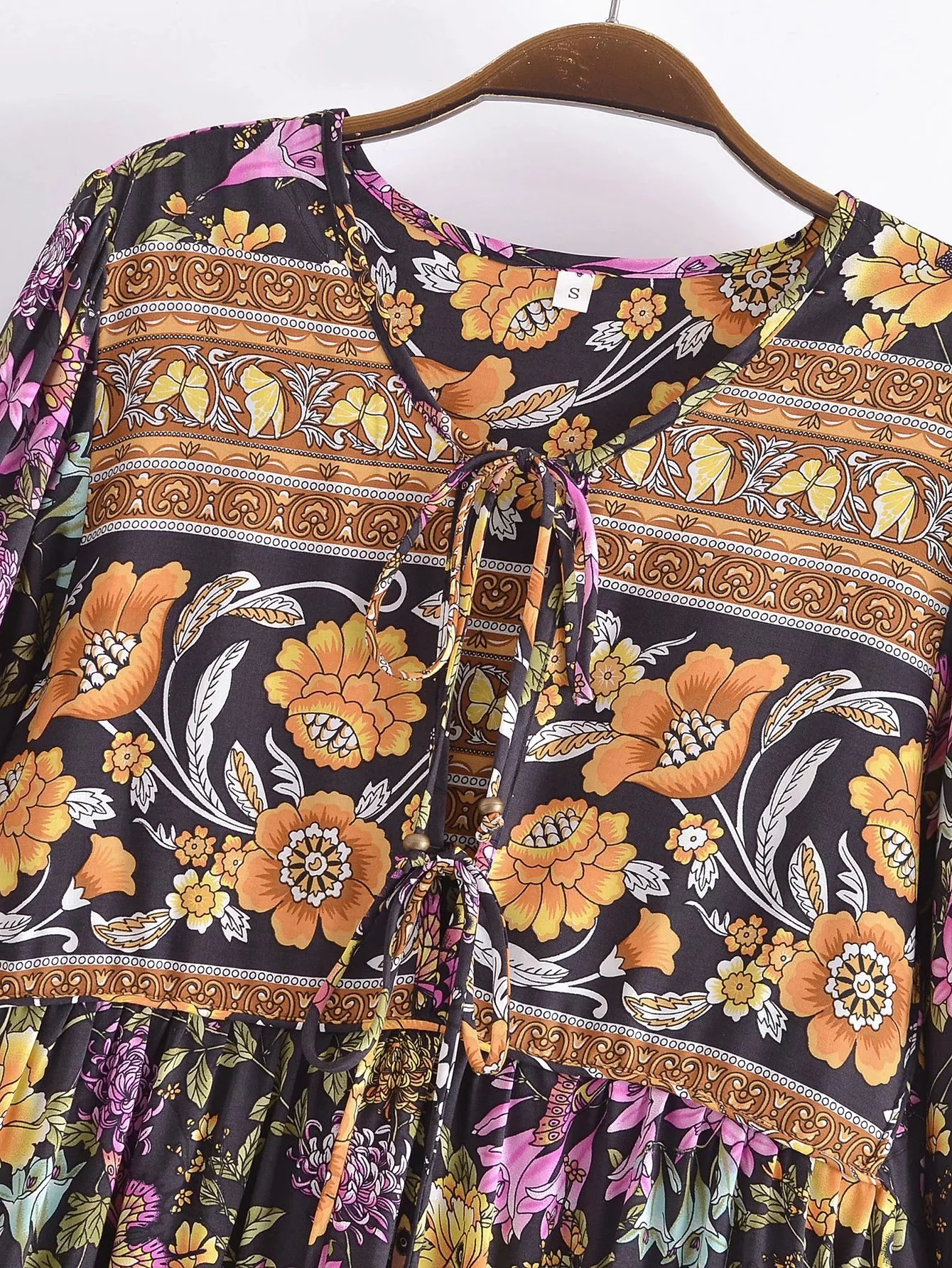 Gypsy Dusk Boho Maxi Dress - YOUXIZT