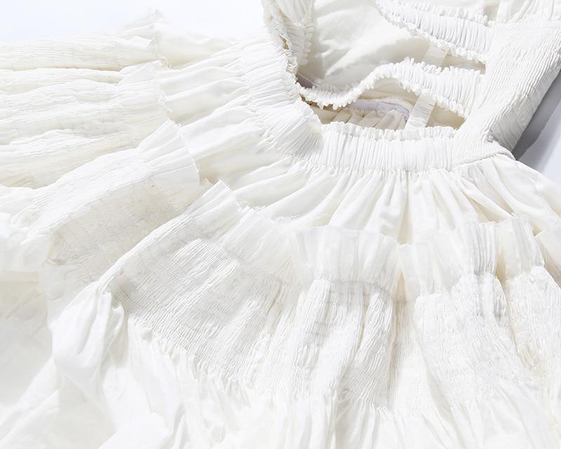 Draped Pleated Maxi Dress - YOUXIZT