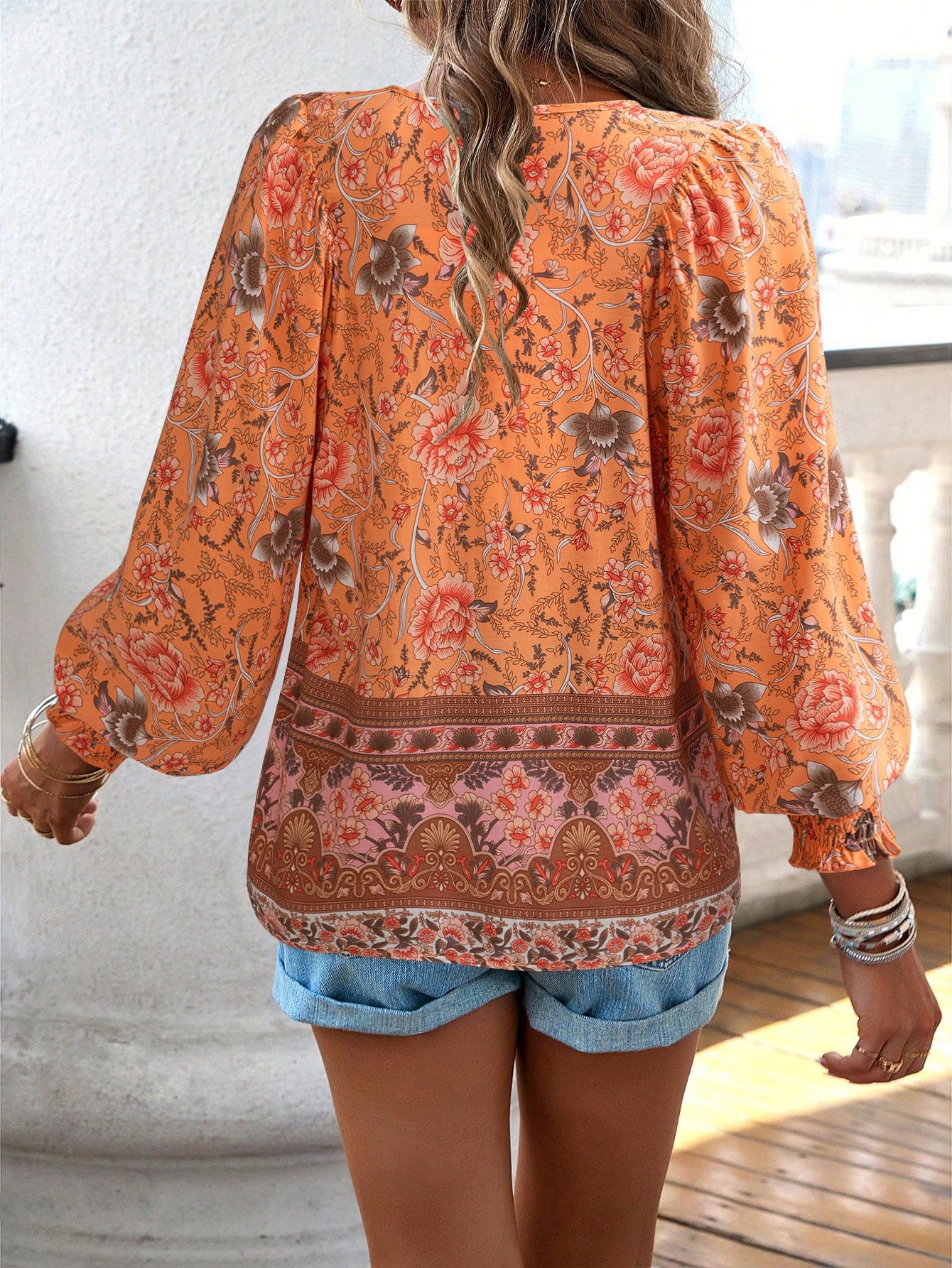 Bohemian Loose Fit Top - VERGITR