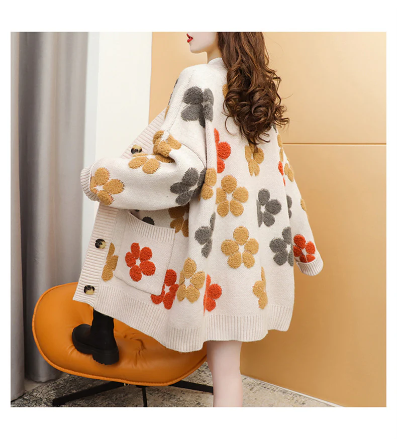 Silk Charm Floral Cardigan - YOUXIZT