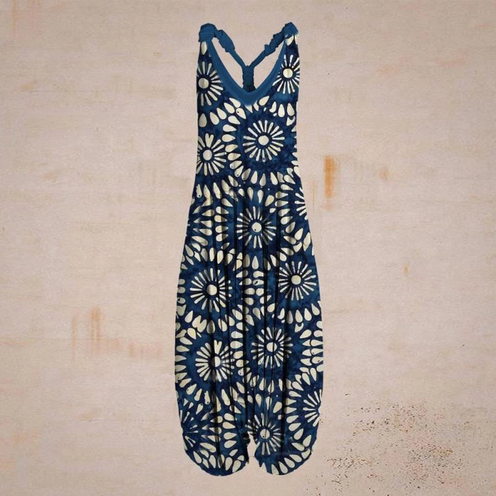 Indigo Soul Wide Leg Overalls - VERGITR
