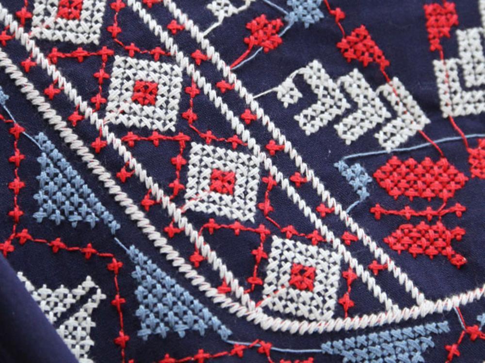 Bohemian Embroidered Blouse - YOUXIZT