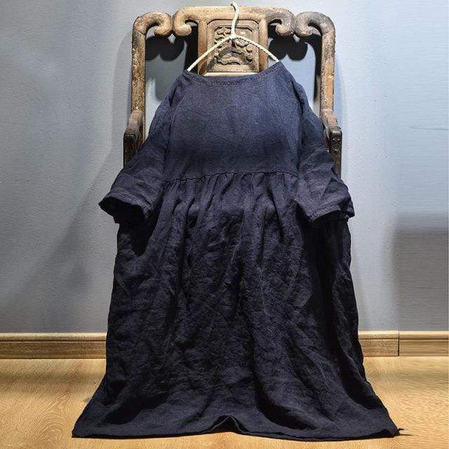 Oversized Pleated Zen Tunic - YOUXIZT