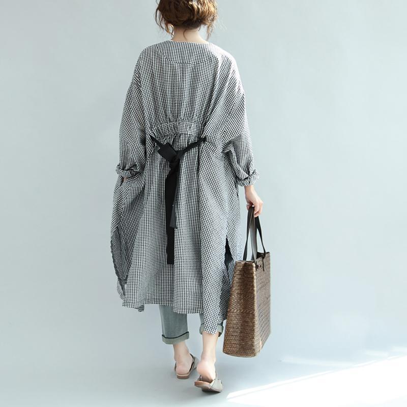 Sweet Pea Plaid Oversized Shirt - YOUXIZT