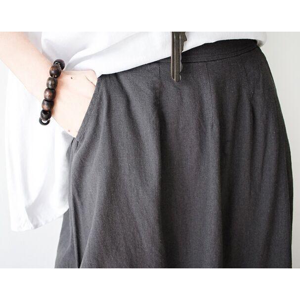 Loose Irregular Cut Maxi Skirt - YOUXIZT