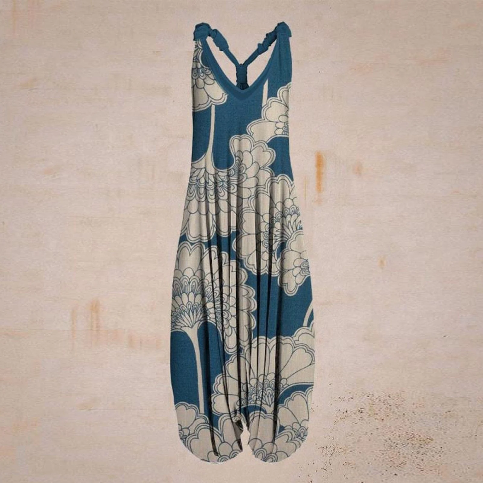 Indigo Soul Wide Leg Overalls - VERGITR
