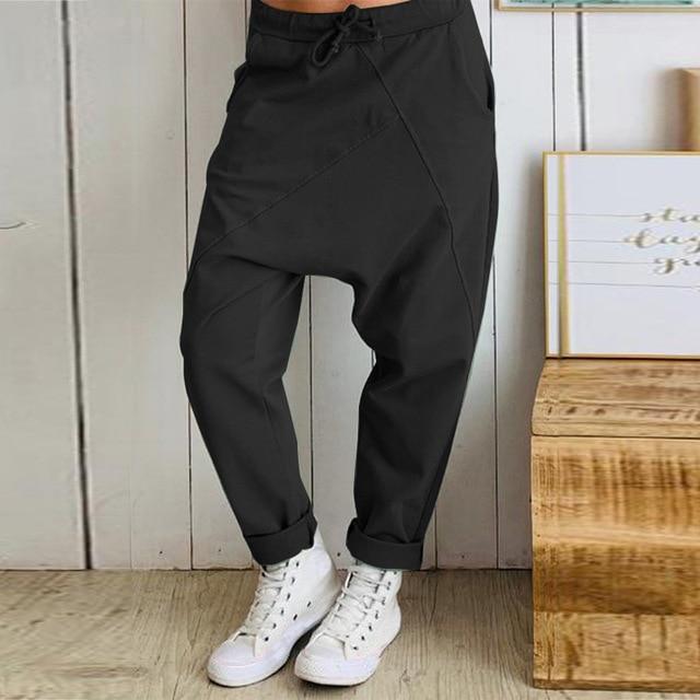 Street View Oversized harem Pants - YOUXIZT