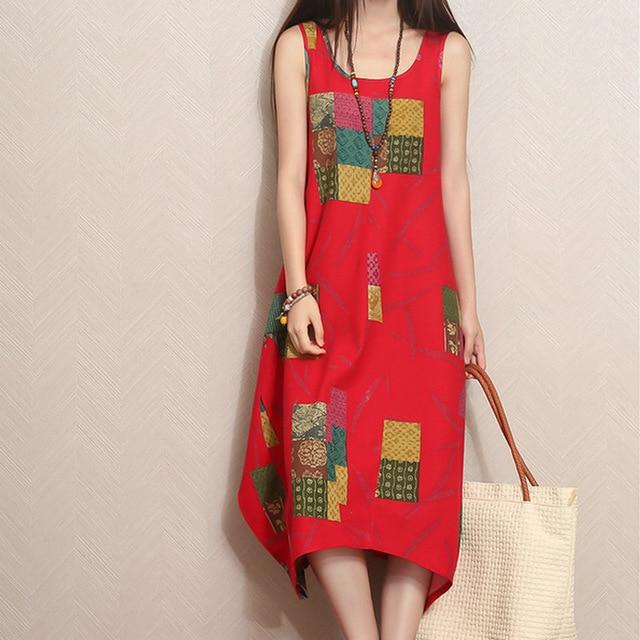 Patchwork Lily Hippie Dress - YOUXIZT