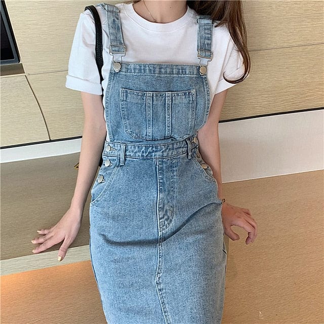 Dream Denim Dress Overall - VERGITR