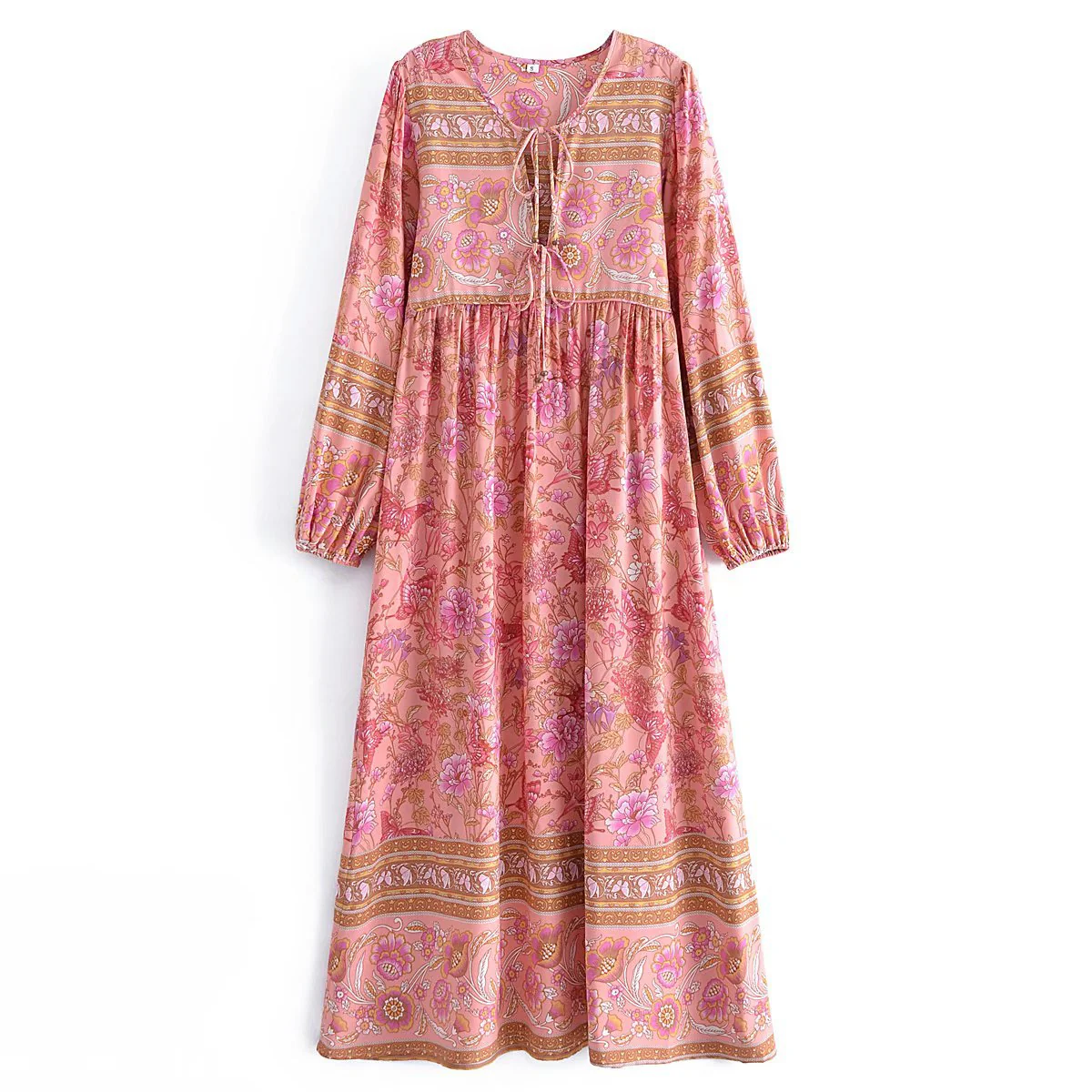 Gypsy Dusk Boho Maxi Dress - YOUXIZT