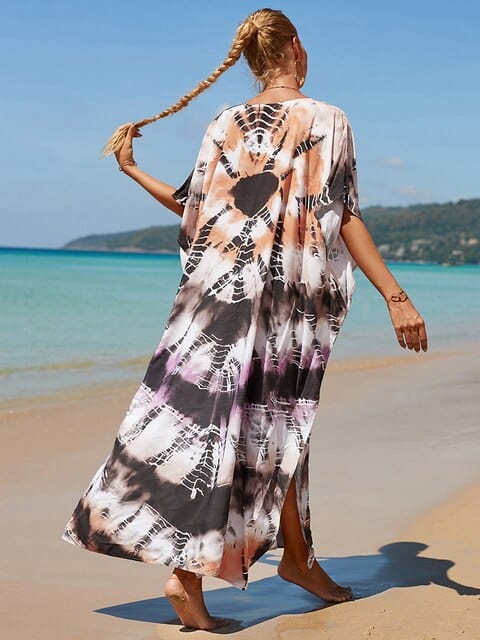 Saffron Tie Dye Dress - YOUXIZT