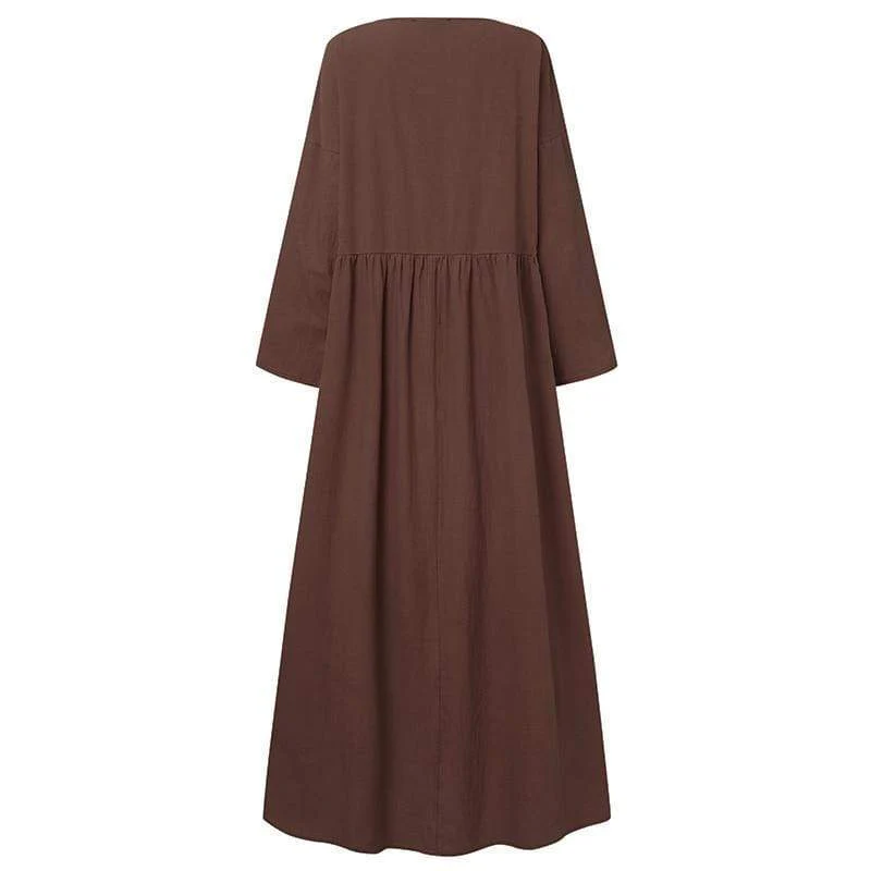 Mia Oversized Pleated Dress - YOUXIZT