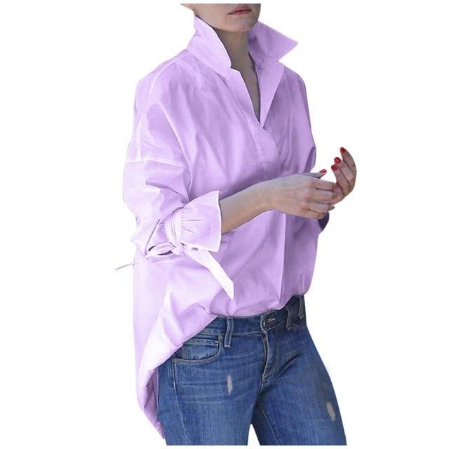 Eleanor Casual Lapel Shirt - YOUXIZT