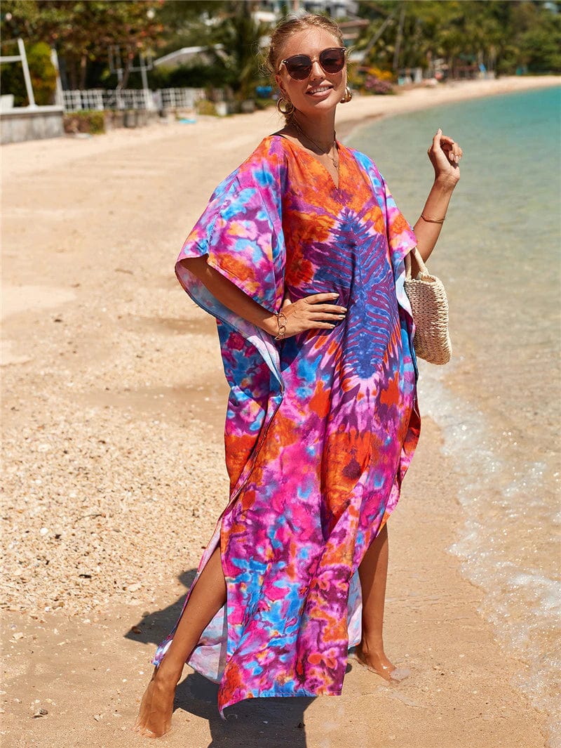 Enlightened Tie-Dye Dress - YOUXIZT
