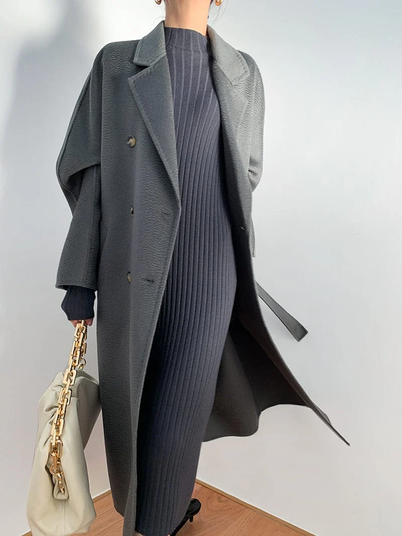 Solid Knitted Cotton Dress - YOUXIZT