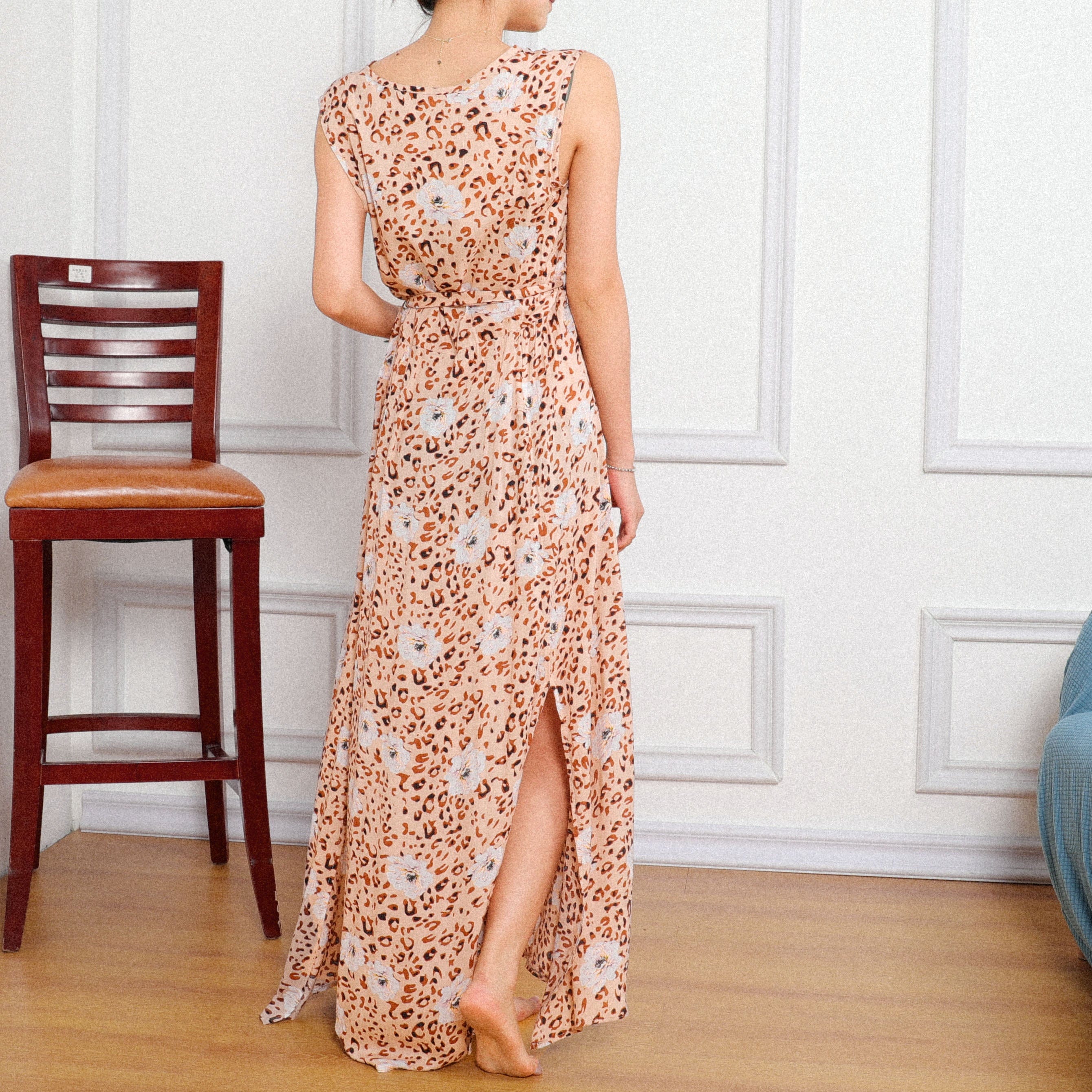 Mystery Floral Boho Maxi Dress - YOUXIZT