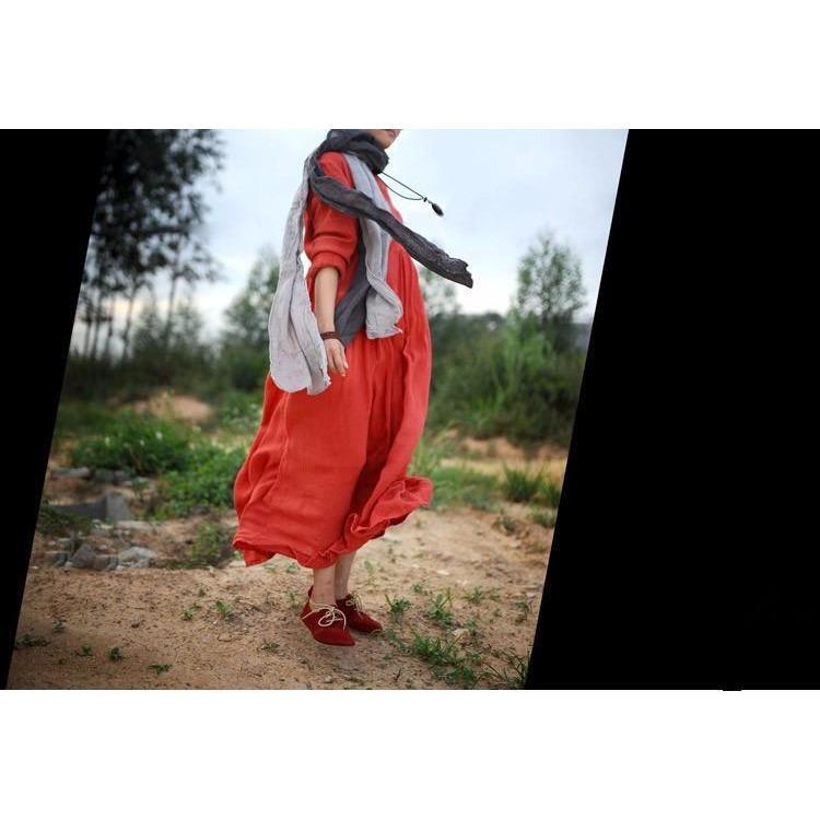 Oversized Long Hippie Dresses - YOUXIZT