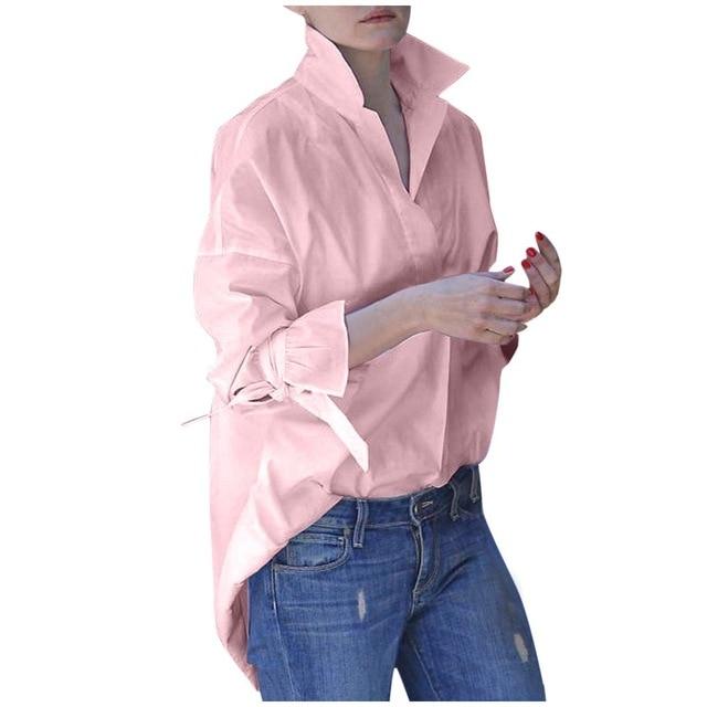 Eleanor Casual Lapel Shirt - YOUXIZT