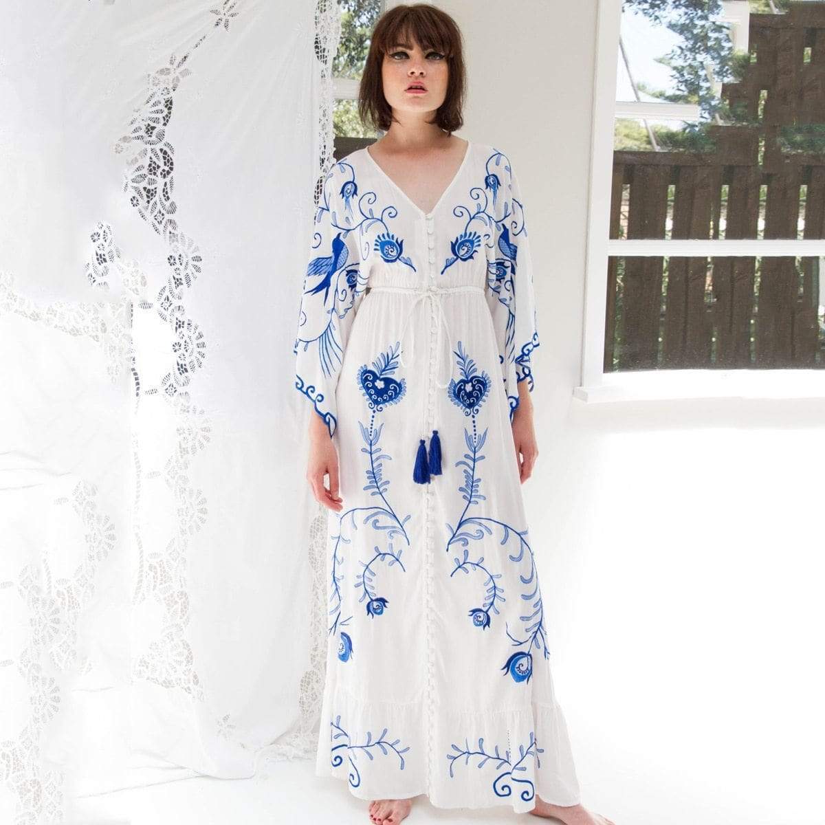 Higher Consciousness Boho Maxi Dress - YOUXIZT