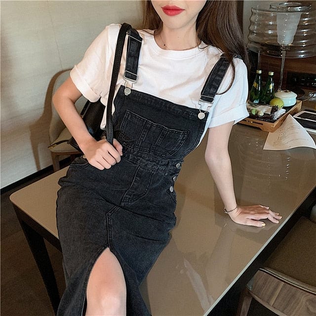 Dream Denim Dress Overall - YOUXIZT