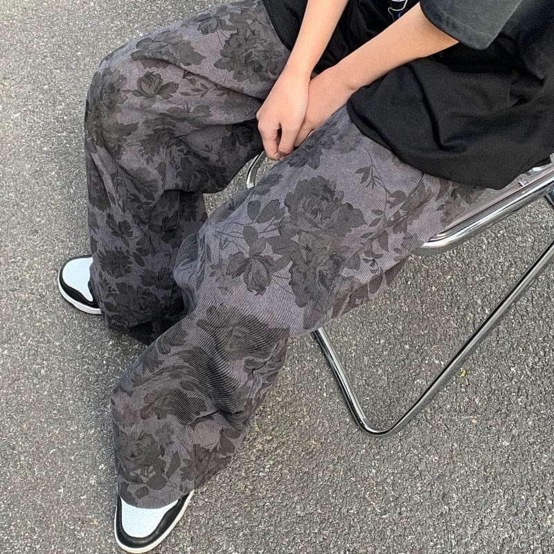 High Waist Straight Wide Leg Pants - YOUXIZT