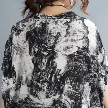 Phuket Abstract Kaftan Dress - YOUXIZT