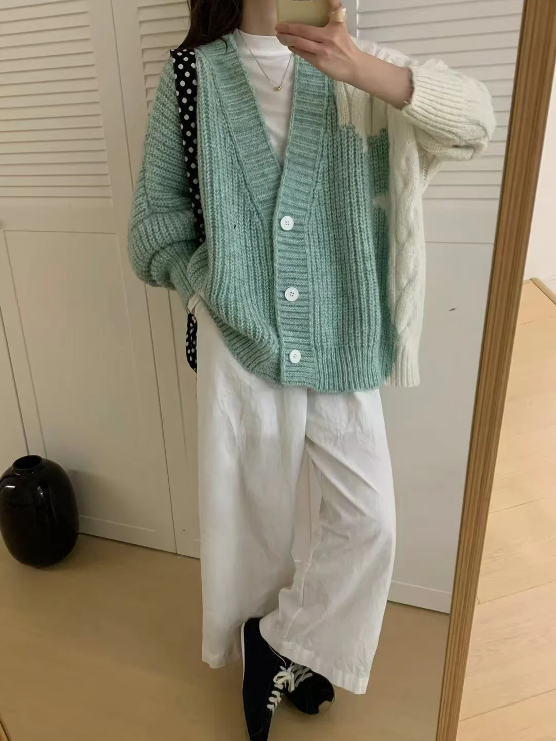 Warm Beanie Knitted Cardigan - YOUXIZT