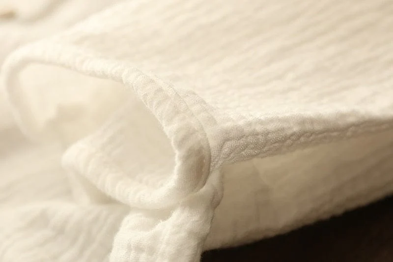 Zen Cotton Button Up Blouse - YOUXIZT